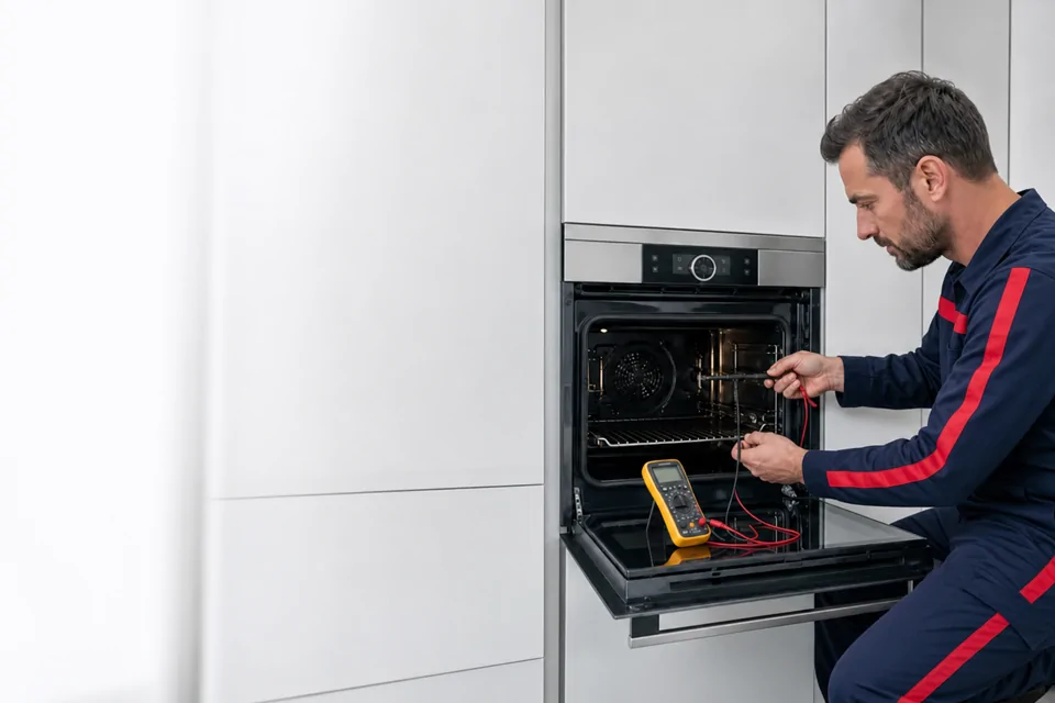 El horno Bosch enciende pero no calienta. Imagen de referencia para equipos Bosch en Barcelona